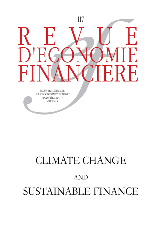 Climate change and sustainable finance