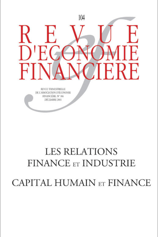 Les relations finance et industrie - Capital humain et finance