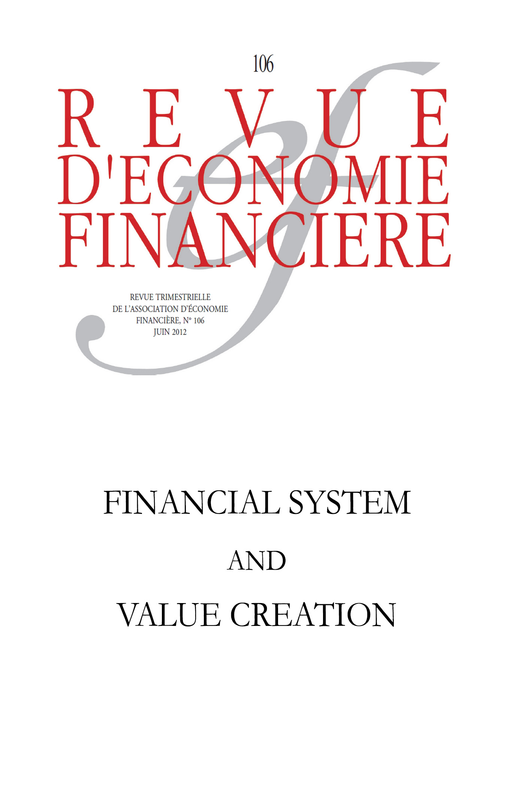 Financial system and value creation